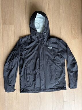 The North Face Men’s Black Rain Jacket size large